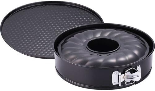 Baking pan set of 3 - Bundt cake mould with non-stick coating - baking Tin for cakes with bottom