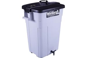 WARMHAND The Original Wormery - Classic Worm Farm for Home Composter - Includes Worms and Bedding – Wormery Compost Bin by Original Organics