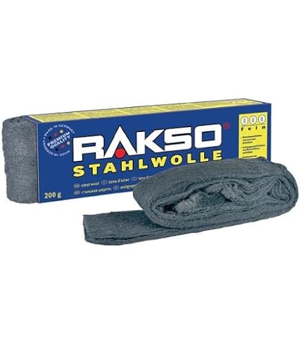 Laine D'Acier 0000 Extra Fine - Lot 2 Rouleaux Pour Nettoyage Métal Et Bois