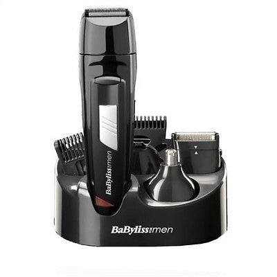 Rechargeable Babyliss 7056CU Body Hair Beard Trimmer Clipper Grooming kit