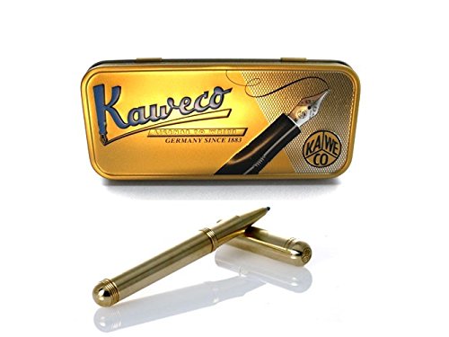 Kaweco Liliput Kugelschreiber Messing mit Kappe