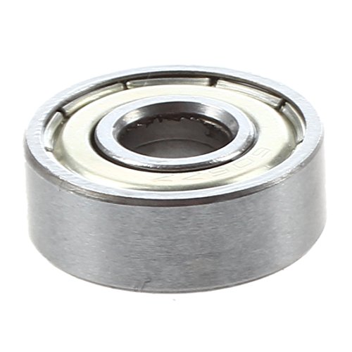 TOOGOO (R) 10 Stueck 17mm x 6mm x 6mm Einreihige Shielded Rillenkugellager 606ZZ