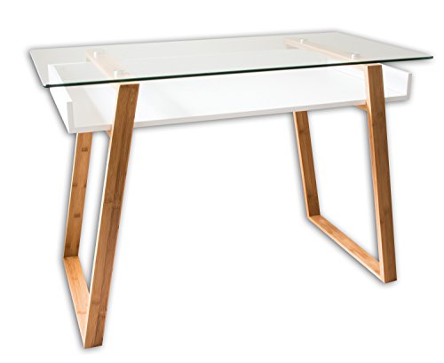 BonVIVO® Table bureau secrétaire MASSIMO moderne 