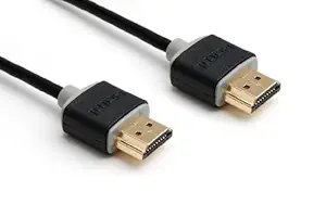 CABLESETC Ultra Slim HDMI-2.0 To HDMI Male Ethernet Cable Wire 3D & Arc 4K Support (5m)
