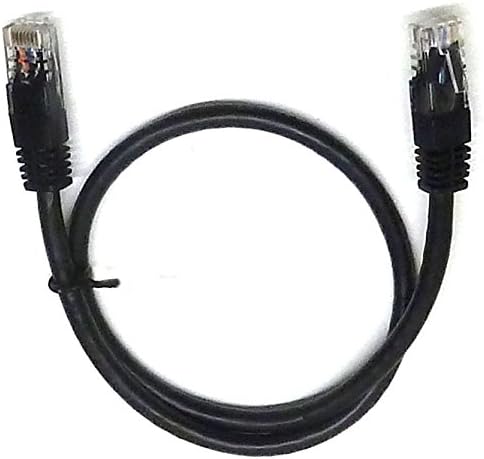 Exeze Ethernet Cable 1 Metre Black RJ45 Cat6 Gigabit (NC1C6BK1M)