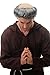 Produktbild WIG ME UP - 68503-P103/68 Perücke Herren Fasching Karneval Alter Mönch Grau Tonsur Halbglatze Haarkranz ABT Mittelalter