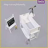 snuz Moses Korb/Kinderwagen Spannbettlaken – Cloud Nine Print - 5