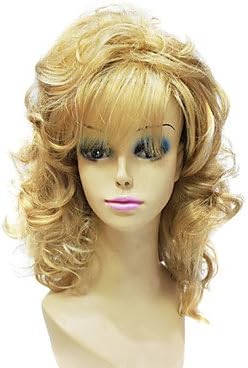 Meylee Wig GHHMO Capless High Quality Synthetic Janpanese Kanekalon Long Curly Mixed Color Sexy Party Hair Wig