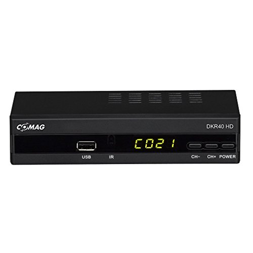 Comag DKR 40 Full HD DVB-C Kabelreceiver + HDMI Kabel (HDMI/SCART/USB), PVR Ready, Mediaplayer schwarz - 2