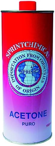 Acetone Pure Synthetic Natural Excellent Solvent for Lacquers, Paints, Resins and, Fibreglass. Also Ideal as cleanser-degeasers of surfaces.