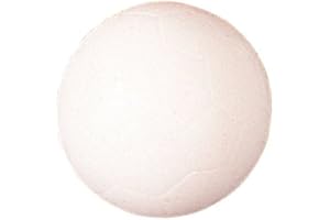 IMPI SPORTS Kickerball Standard, Farbe: weiß, Durchmesser: ca. 34 mm, Spieleigenschaften: glatt und hart.