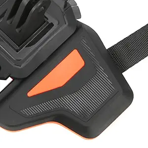 Chin Mount, Motorcycle Helmet Chin Strap Mount Foldable Strong for Most Sports Cameras