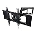 Produktbild Schwenkbar Neigbar TV Wandhalterung Wandhalter Fernseher Halter für Curved Flach 30-60 Zoll Samsung LG Philips Panasonic TV TFT LCD OLED Halterung Bildschirm Fernseher Max VESA 600X400mm Traglast 40KG