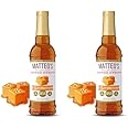 Matteo's Sugar Free Coffee Flavoring Syrup, Salted Caramel, Delicious Coffee Syrup, 0 Calorie, 0 Sugar Coffee Syrups, Keto Friendly, 25.4 Oz, 2-Pack