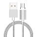 Produktbild Magnet USB C Kabel auf USB 3.0 A,TUOYA Magnetisches USB-C Ladekabel- Fast Charging-Magnetisches Type C Ladekabel Kabel mit LED Statusanzeige für Type C Geräte inklusive dem,Samsung Galaxy S8 ,S8+ OnePlus 3T/3, HTC 10, Nexus 5X, Nexus 6P, Huawei P9, Huawei P9 Plus (Silver)