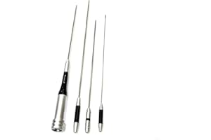 Qerwsdty SG 7900 Antenne Radio Mobile Double Bande VHF UHF 144-430 MHz Autoradio Talkie-Walkie Antenne à Gain Élevé SG-7900