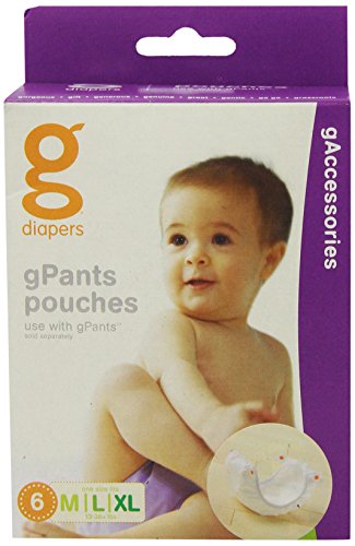 gNappies gPants breathable Pouches - Medium/Large/ XL (6)