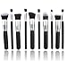 Eleacc 10 Pieces Make up Brushes Set Soft Powder Kabuki Cosmetic Set Kit Eyeshadow Foundation Powder