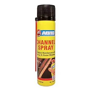 ABRO CS-100-60 Channel Spray for Car Windows & Home Doors Smooth Movement (100 ml)