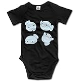 Lustige Kleinkind-Bodys aus 100% Baumwolle, die sowohl strapazierfähig als auch sanft gegen die Haut des Babys sind.