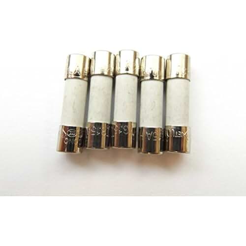 10-Pack T3.15AL250V Glass Fuses - 3.15 Amp 250 Volt Cartridge Fuses (Fast Blow)