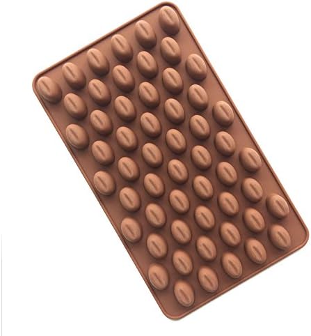 Chocolate Moulds, YooHome Non stick Silicone Chocolate Moulds, Mini Chocolate Bean Silicone Chocolate Moulds, Jelly Moulds, Candy Moulds, Soap Moulds, Sugarpasta Mould, Fondant Cake Moulds