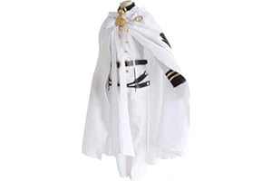 LIVASH Anime Seraph Of The End Cosplay Costume Mikaela Hyakuya Robe Vestimentaire Uniforme Uniforme Full Set Halloween Party Masquerade
