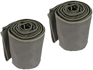 Au Bella Microfibre Gym Towels for Workout and Sports,Absorbent, Fast Drying, Odour-free 2 Pack