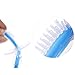 Soft Bristle Silicone Baby Toothbrush Teeth Rubber Massager Brush Baby Healthy Care (Blue)