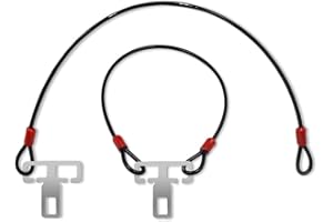 SKINGHONG 2 x Motorhome Anti-Theft Protection Burglary Protection Driver Passenger Door for Ducato Jumper Boxer - Caravan Box Truck Commercial Vehicle, Camping Sliding Door Security Accessories