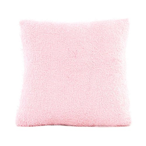Hunpta Plüsch Kissen Sofa Taille Throw Kissen Cover Home Decor Kissen Cover Case (Rosa)