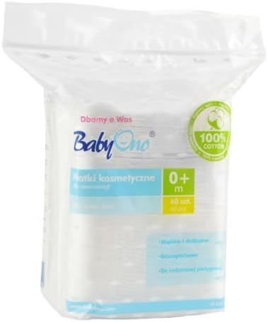 COTTON PADS BabyOno baby grooming skin care soft cotton useful changing 1051