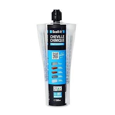 Scell-it Cartouche de scellement chimique 280 ml avec accessoires SCELL IT