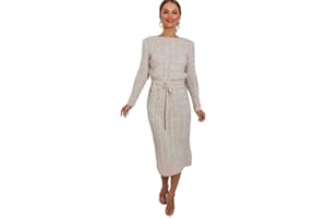 Pretty Attitude Ladies Knitted midi Dress for Winters Women's Woolen Dress