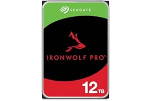 Seagate IronWolf Pro 12 to - Disque Dur 7200 TR/Min pour NAS - ST12000NT001
