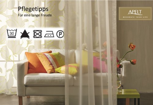 APELT Kissenhülle 4887 Farbe 25, moderner und trendiger Kissenbezug, hochwertige und schicke Zierkissenhülle mit farblich abgesetzter eingewebter Strucktur, aufwendige Jacquard Webung in Beige, Größe 49×49 cm - 3