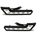 Produktbild 1 Paar L geformt wasserdicht 12W 6000K - 7500K COB LED TFL tageszeiten Lauflicht Lampe für Universal DC 12V Auto SUV Limousine Coupe Fahrzeug weiß