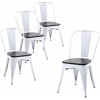 Amazon.de: Yaheetech 4x Esszimmerstuhl Wohnzimmerstuhl Stuhlgruppe aus