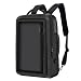 Produktbild Laptop Rucksack, Business Anti-Theft-Laptop Rucksack mit USB-Ladeanschluss, Wasserdicht Großes Fach College School Computer Bag für Männer und Frauen für 15,6 Zoll Laptop und Notebook, 44 * 30 * 12 cm