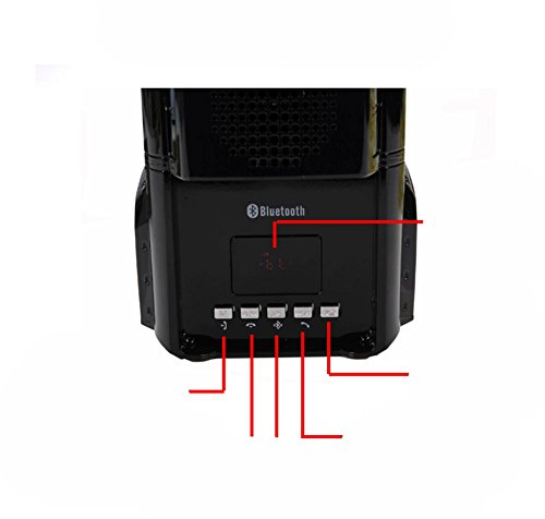 YMXJB Auto Modell Mini Bluetooth Lautsprecher HiFi Portable Stereo-Funklautsprecher mit 7 LED-Visual-Modi und eingebaute Mikrofon UnterstÃ¼tzung Freisprech-Funktion, fÃ¼r Bluetooth4.0Support USB-TF-Karte , red