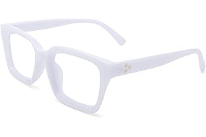 Pro Acme Blaulichtfilter Brille ohne Stärke Damen Herren, Großer Rahmen Blaulichtfilter Brillen Computerbrille