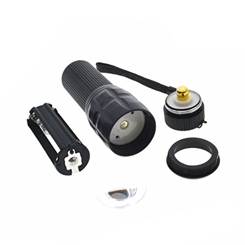 4 Stück, LED-Taschenlampe, Super Hell 150 Lumen 3-Modus Zoomable LED Taschenlampe Taschenlampe - 4