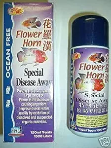 Ocean Free Flowerhorn Medicine Special Disease Away - 150 ml [ Central Fish Aquarium ]