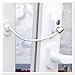 Penkid Safety Window Restrictor (Multiple Box of 5, White)
