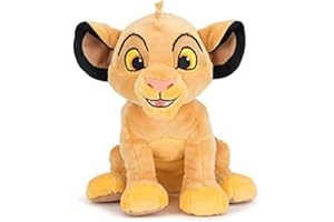 Simba- Peluche Disney 35cm, Relleno Fabricado con Material 100% Reciclado, Licencia Disney 100% Original, Apto para Todas Las Edades (6315876251)