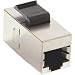 Produktbild RJ45 Buchse / Buchse Einsatz - SNAP-In - Cat.6 STP