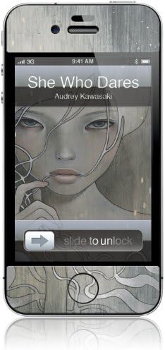 GelaSkins Protective Skin for iPhone 4 - She Who Dares