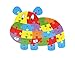Produktbild Amoy.B Puzzle-Bordspielzeug des englischen Alphabets der frühen Bildungspuzzlespielkarikatur 26 hölzernes (Hippo)