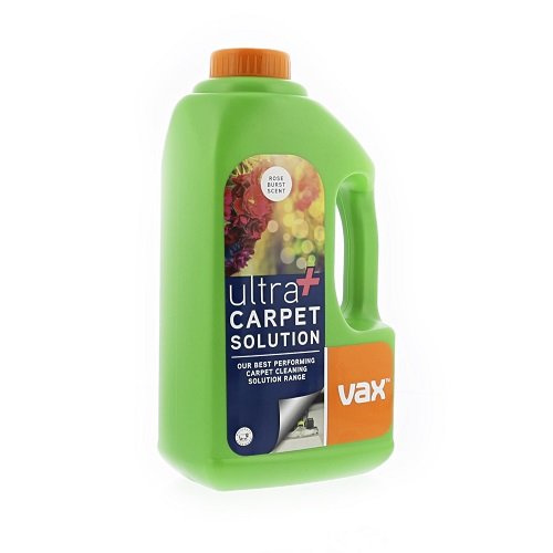 Vax Ultra Plus Carpet Cleaning Solution,Rose Burst Scent, 1.5 L