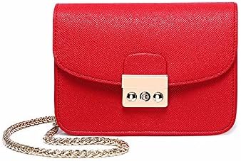 2018 new mini minimalist pocket square shoulder bag 17.5cm*13c m*7.5cm,gules